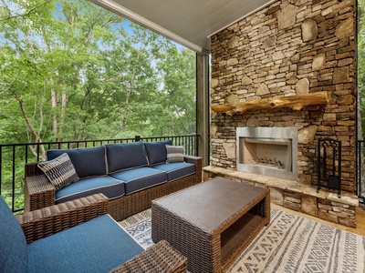 Creek Songs- Entry Level Deck Fireplace