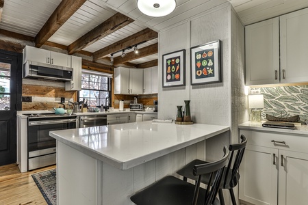 Bluebird Day - Kitchen with Island Seating