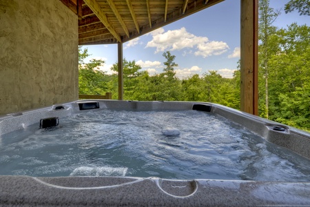 Altitude Adjustment- Hot tub on the lower level