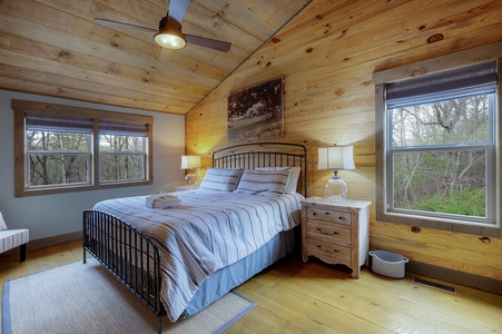 Rustic Elegance - Upper Level Queen Bedroom