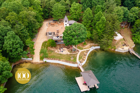 Blue Ridge Lakeside Chateau - Aerial View