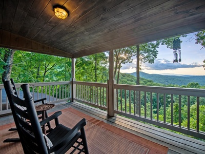 Aska Bliss- Balcony view with outdoor seating