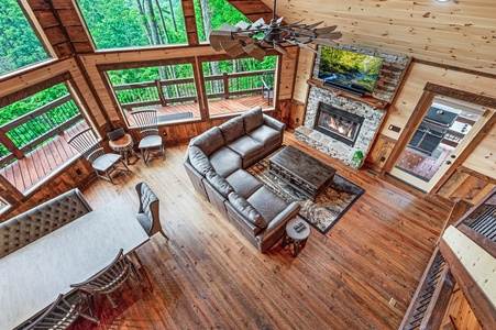 Tysons Peak- Loft's View of Living Room