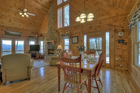 A Walk in the Clouds - Dining Area