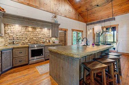 Copperline Lodge - Modern Custom Kitchen