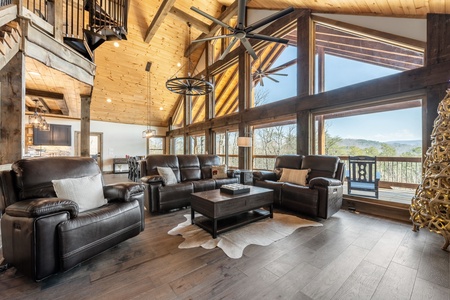 Big Top of Blue Ridge: Living Room