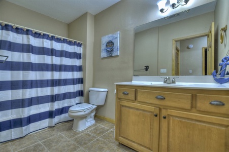 Anchors Away - Lower Level Bathroom