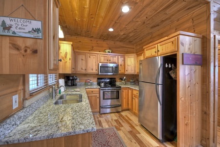 Amazing View- Kitchen area