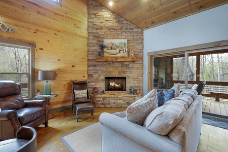 Rustic Elegance - Living Room