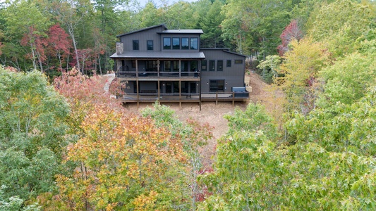 Vacay Chalet - Aerial View of Cabin