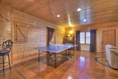 Eagles View - Lower Level Game Room with Ping Pong Table