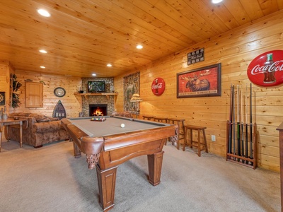 Drink Up The View - Game Room with Pool Table