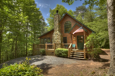 Trout Run, Log Cabins, Cherry Log, United States of America