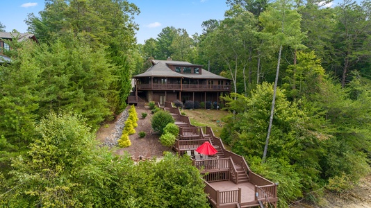 Medley Sunset Cove - Property's View from Lake