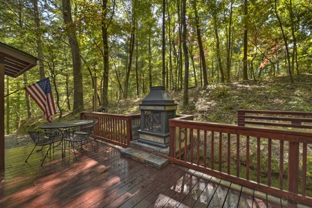 Bear Watch - Deck with Chiminea and Dining Table