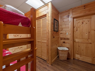Away from Everyday: Lower-level Bunkroom