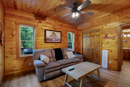 Cherry Goose Lodge - Lower Level Living Room