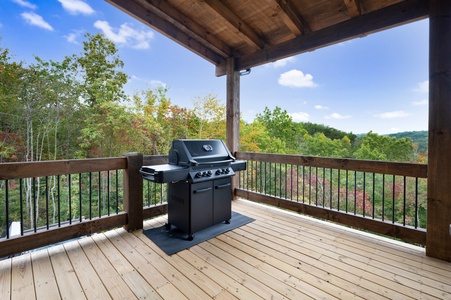Vacay Chalet - Entry Level Deck Grill