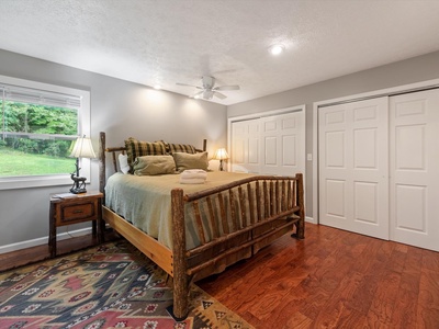 The River House - Entry Level Bedroom