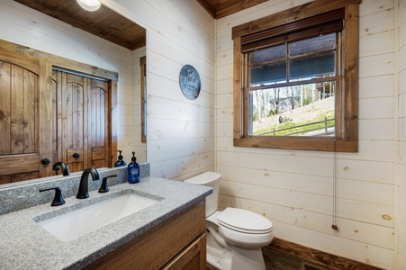 Entry Level Shared Bathroom