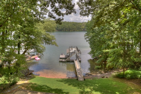 Waters Edge - Dock and Backyard