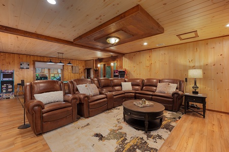 Goose Island Retreat - Lower Level Entertainment Area