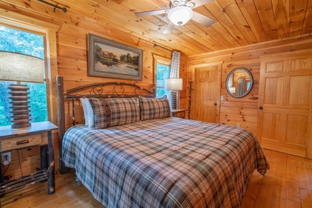 Hibernation Station - Upper Level Master Suite King Bedroom