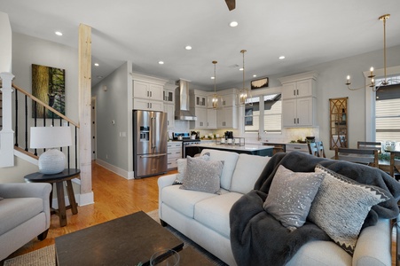 The Downtown Sanctuary - Entry Level Living Room