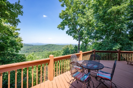 Early Rise- Long Range Views from the Entry Level Deck