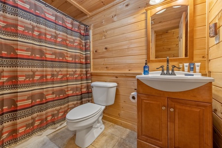 Stargazer - Lower Level Shared Bathroom