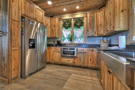 Once In A Blue Ridge: Kitchen