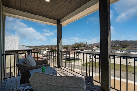 The Downtown Sanctuary - Balcony View