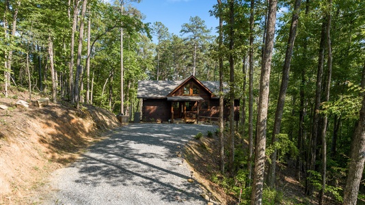 Lee's Lookout - Front of Cabin