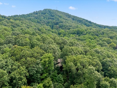 Away from Everyday: Aerial View of Cabin