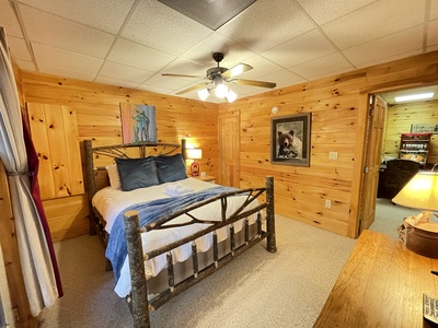 Bear Creek:  Lower-level Guest Bedroom