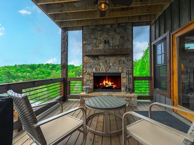 Dream Catcher- Entry level deck fireplace