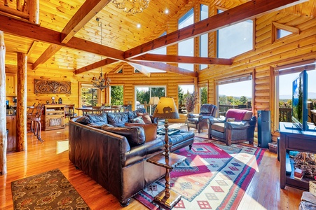 Panoramic Paradise: Living Room