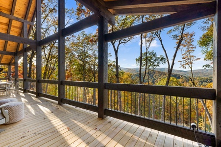Eagle Ridge - Entry Level Deck Outdoor Fireplace's View