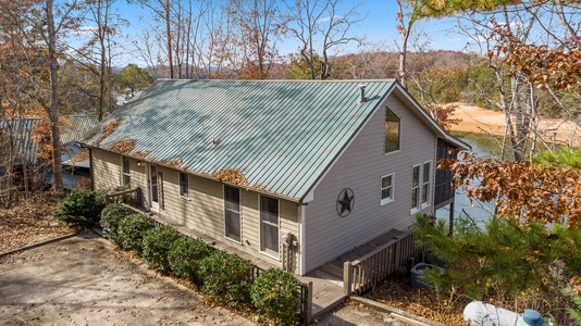 Blue Ridge Bliss - Front View of Cabin