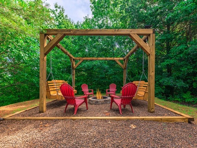 Serenity - Fire Pit with Ample Seating