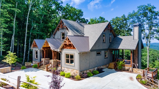 All Decked Out- Side view of the cabin