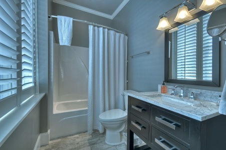 Main & Main- Attached full bathroom