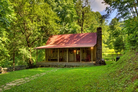 JME Retreat- Front porch cabin
