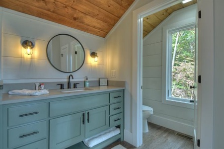 Private bath on main level-1