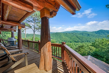 Celtic Clouds - Entry Level Deck Seating View