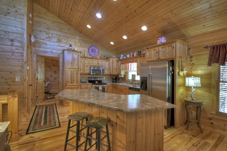Eagles View - Kitchen with Large Island