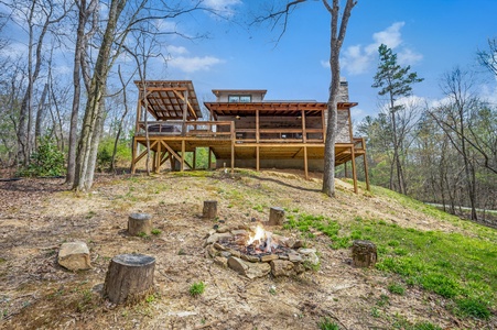 Rustic Elegance - Fire Pit