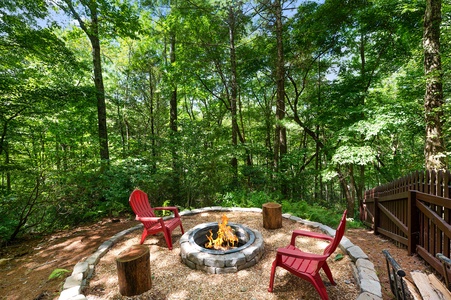 Creek Music Cabin - Fire Pit