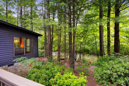 A Whitewater Retreat - Private Balcony View