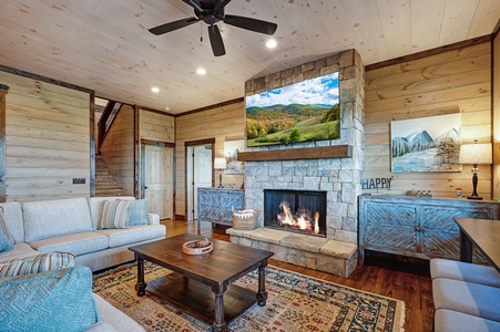 Daybreak Ridge - Lower Level Living Room